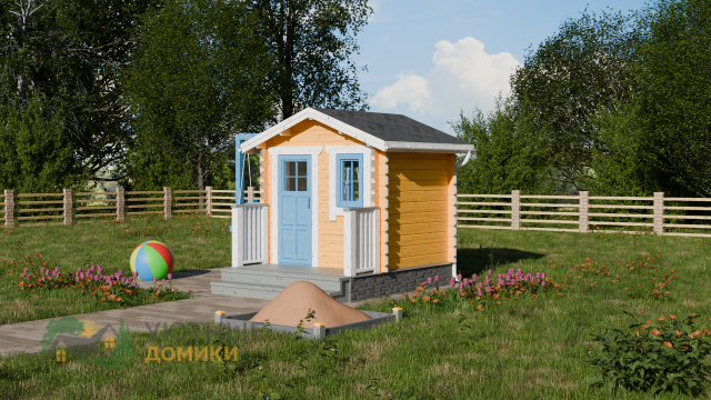 Детский игровой домик для дачи «Загадка» 2