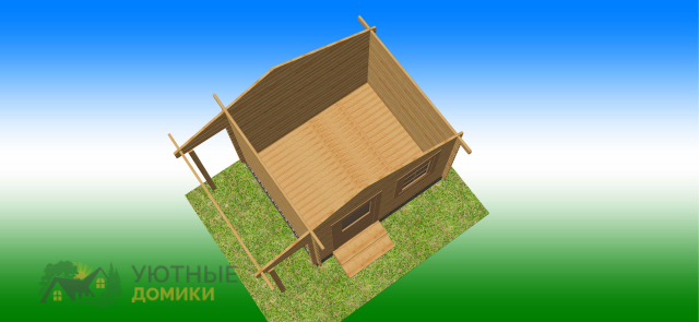 Хозблок для дачи «Турбинка»  5